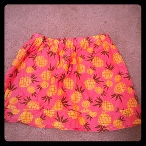J crew pineapple skirt